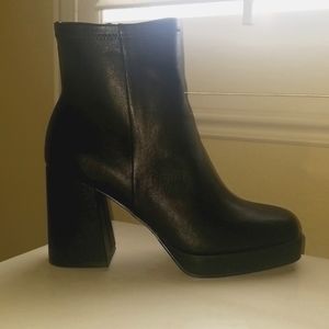 Steve Madden Black Booties